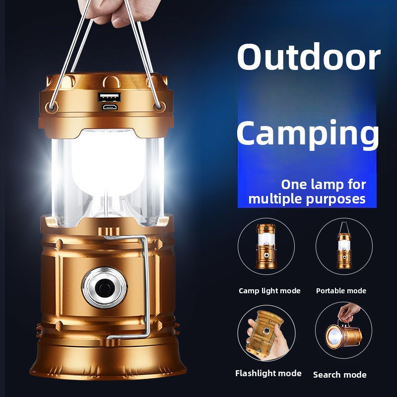 Rechargeable LED Lantern | Solar Powered Camping