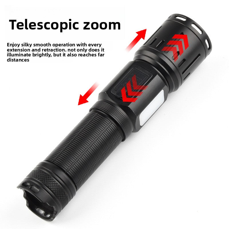 Rechargeable LED Flashlight | High Brightness 1500LM
