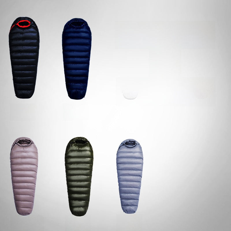 Down 4-Season Sleeping Bag | Outdoor Winter Camping
