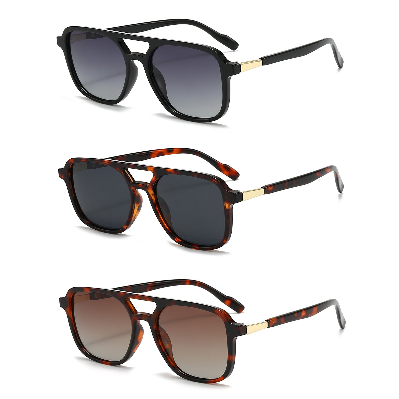Polarized Retro Square Sunglasses | Mens Outdoor UV400