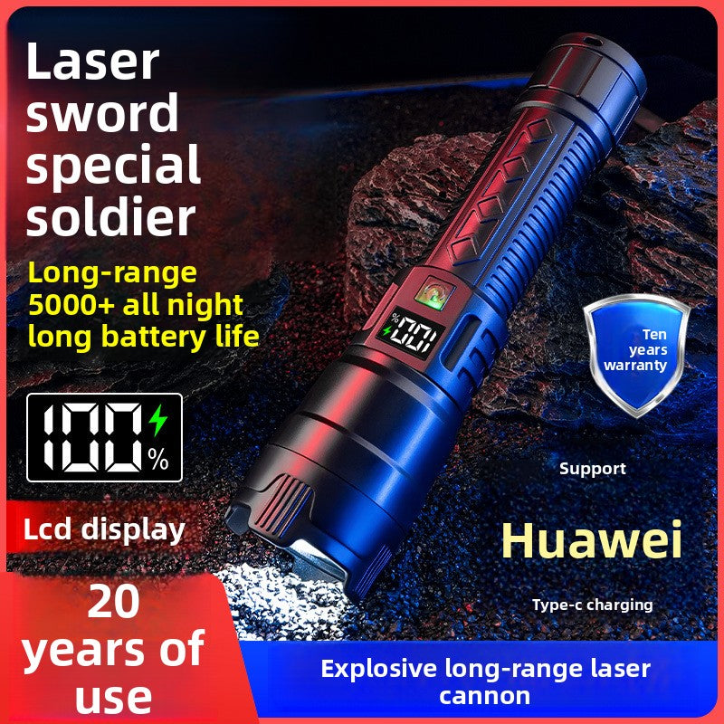 Rechargeable Flashlight | Long-Lasting Power Bank