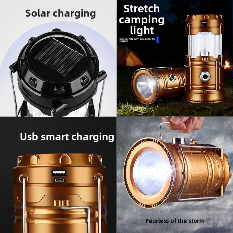 Rechargeable LED Lantern | Solar Powered Camping