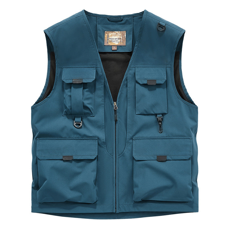 Men's Multi-Pocket Outdoor Hiking Vest