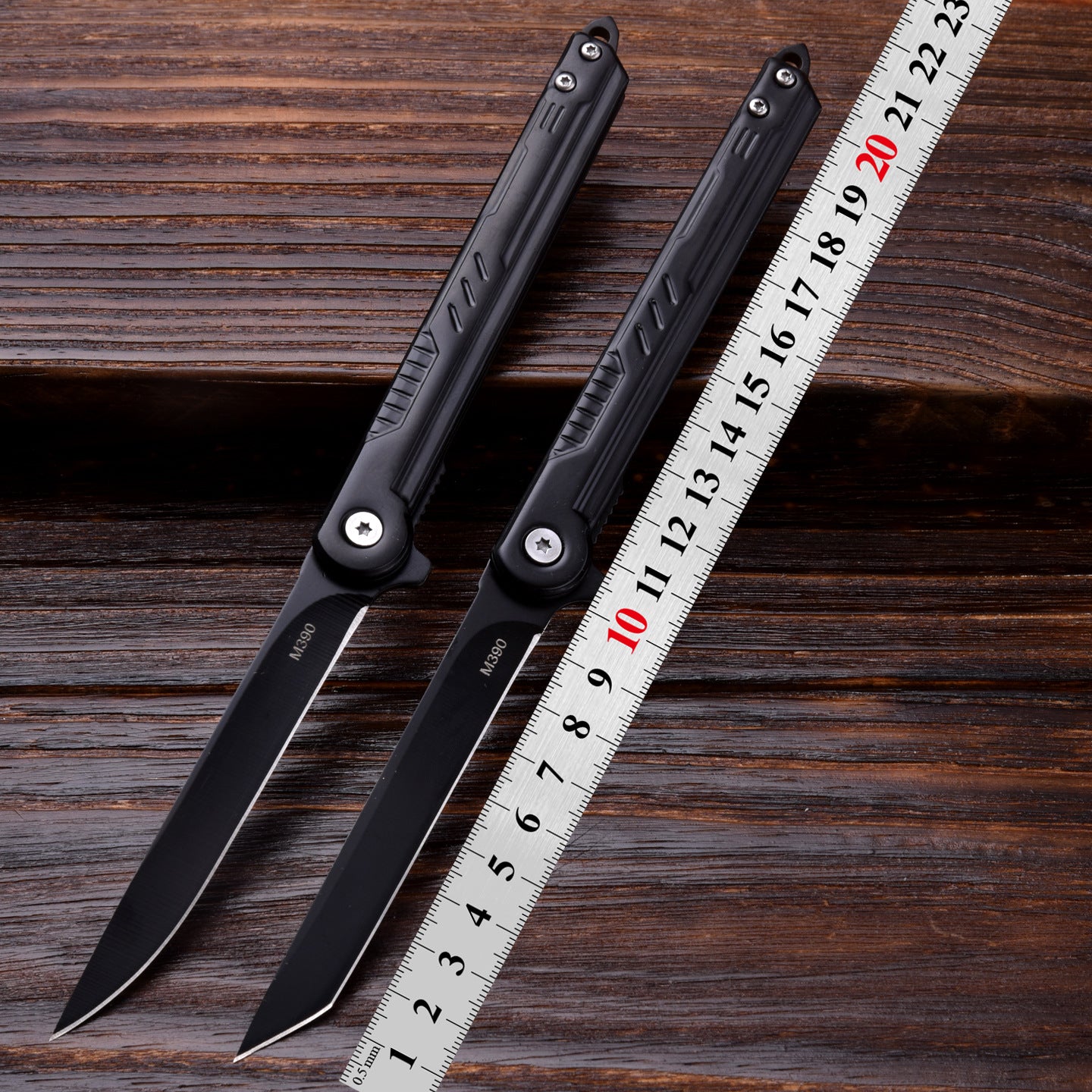 Survival Folding Knife | Camping Leather Sheath