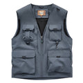 Outdoor Hiking Vest | Mens Multi-Pocket Water-Resistant