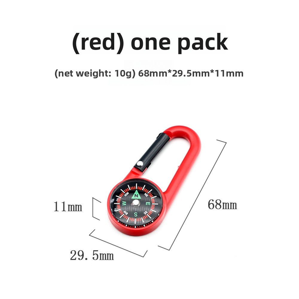 Carabiner Compass | Hiking Trail Accessory