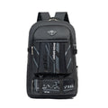 Large Capacity Expandable Travel Backpack with Waterproof Oxford Fabric