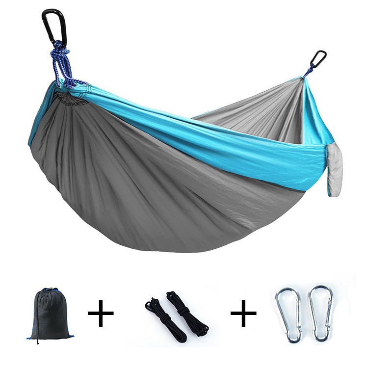 Double nylon hammock