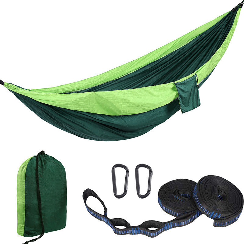 Double nylon hammock