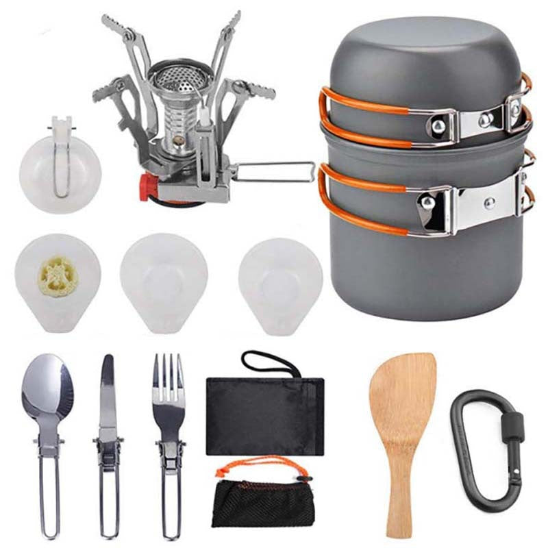 Camping Portable Pot Set | With Stove