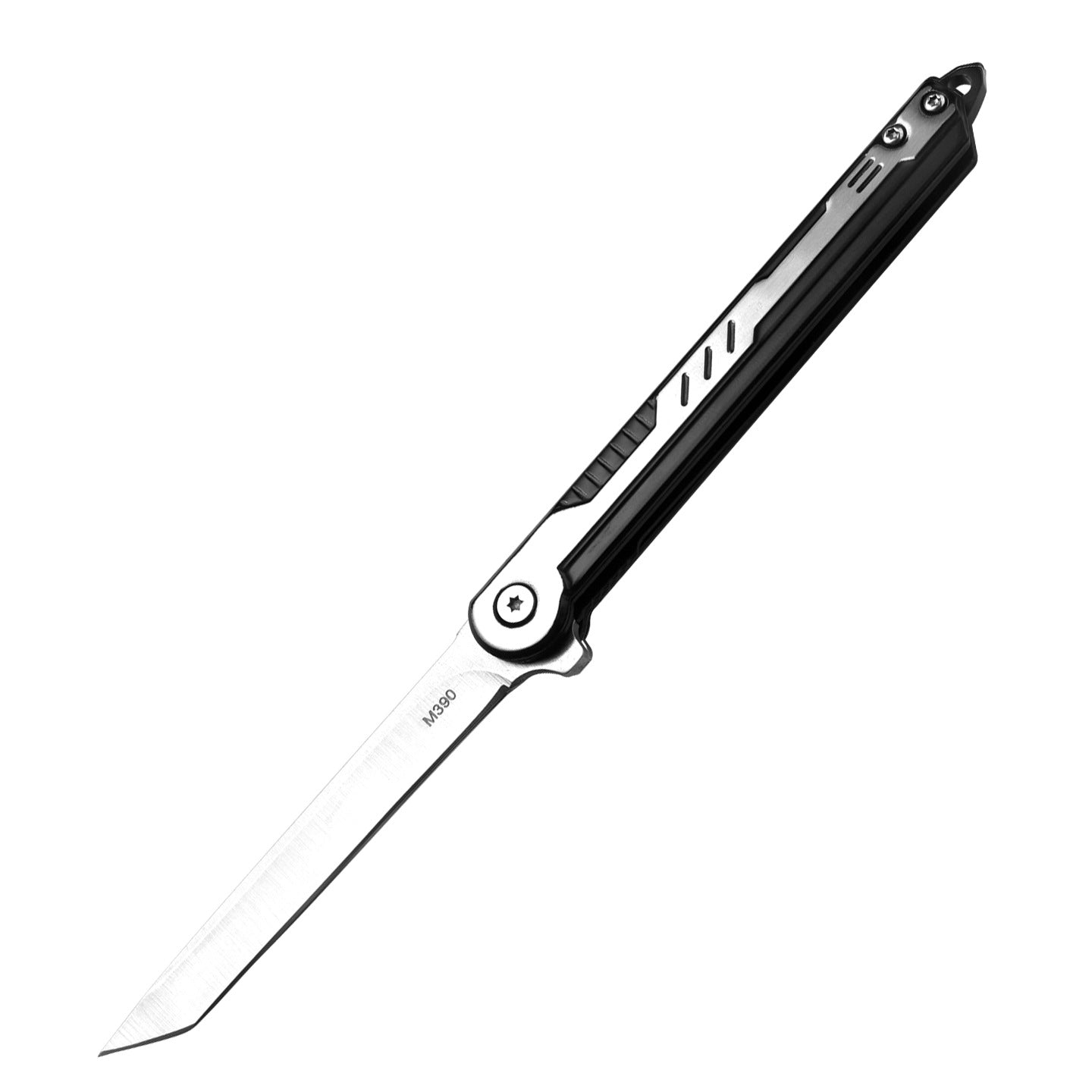 Survival Folding Knife | Camping Leather Sheath