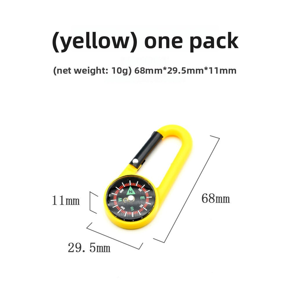 Carabiner Compass | Hiking Trail Accessory