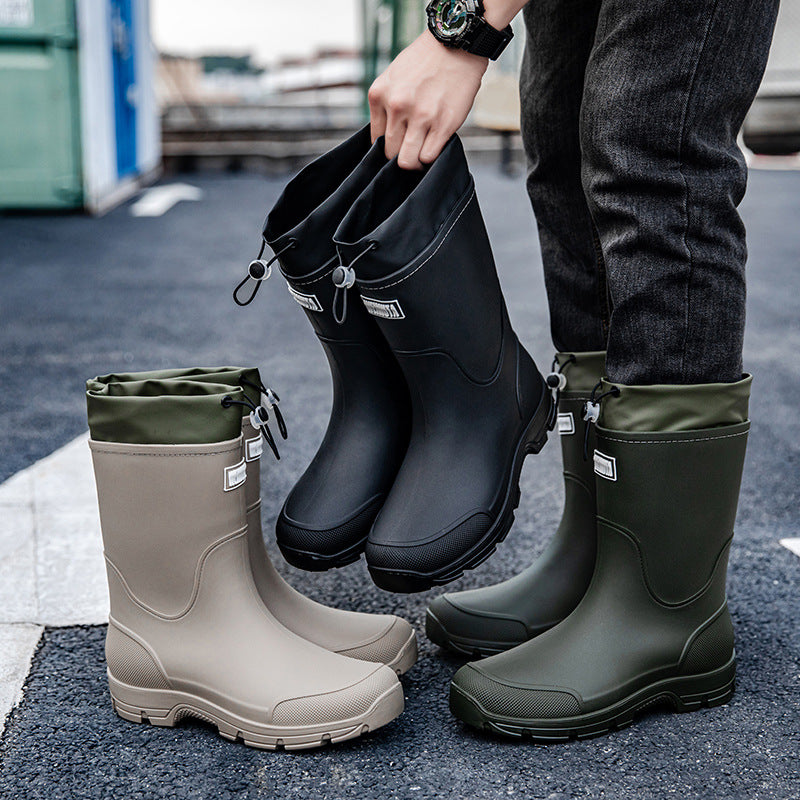 Waterproof Anti-Slip Rubber Rain Boots