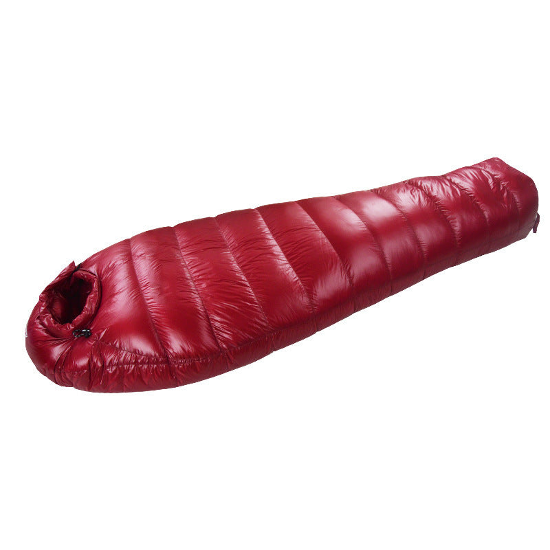 Down 4-Season Sleeping Bag | Outdoor Winter Camping