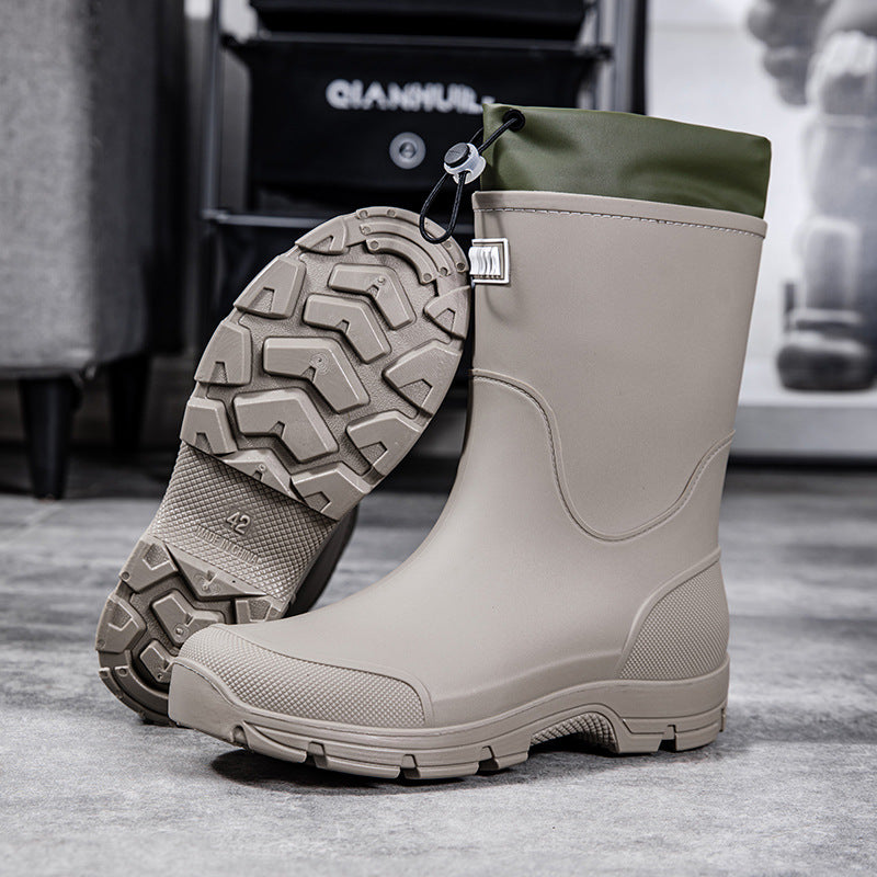 Waterproof Rain Boots | Anti-Slip Rubber Outdoor Hiking