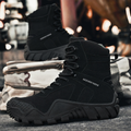Men's Waterproof Hiking Boots | High-Top Outdoor Tactical