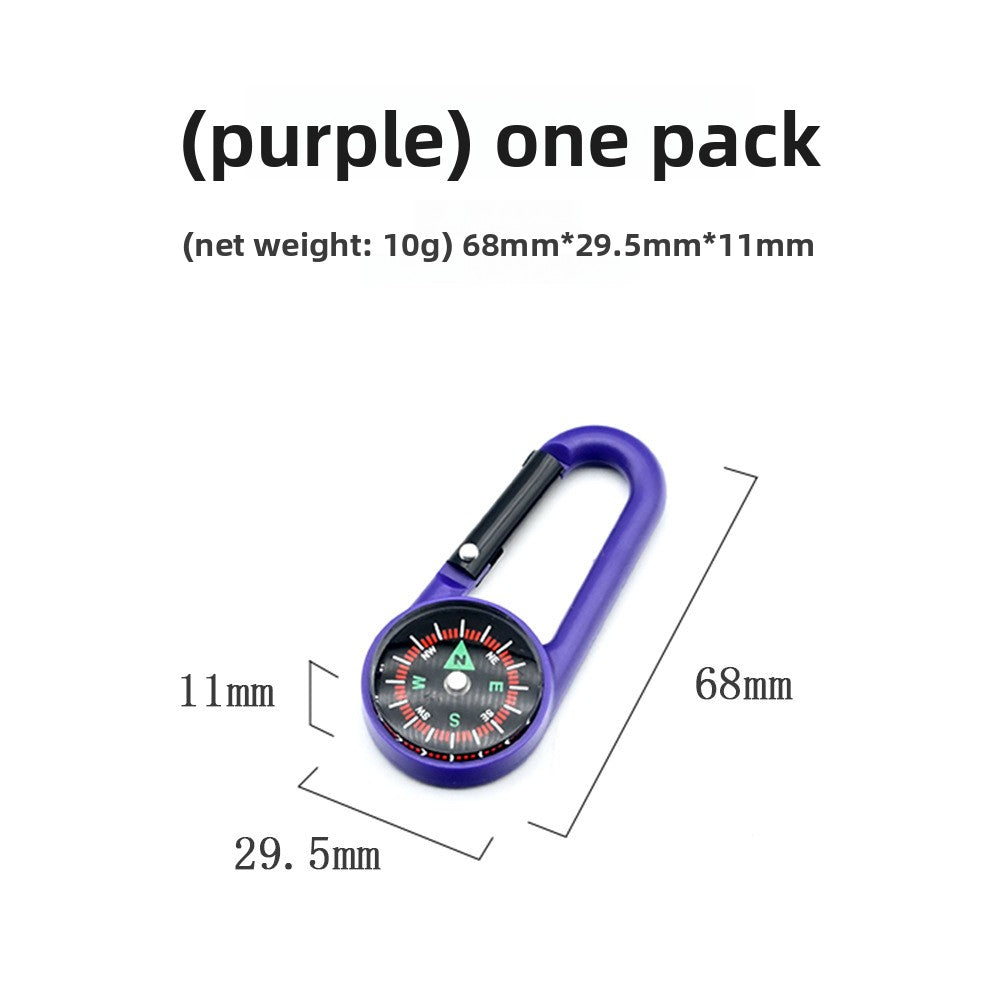 Carabiner Compass | Hiking Trail Accessory