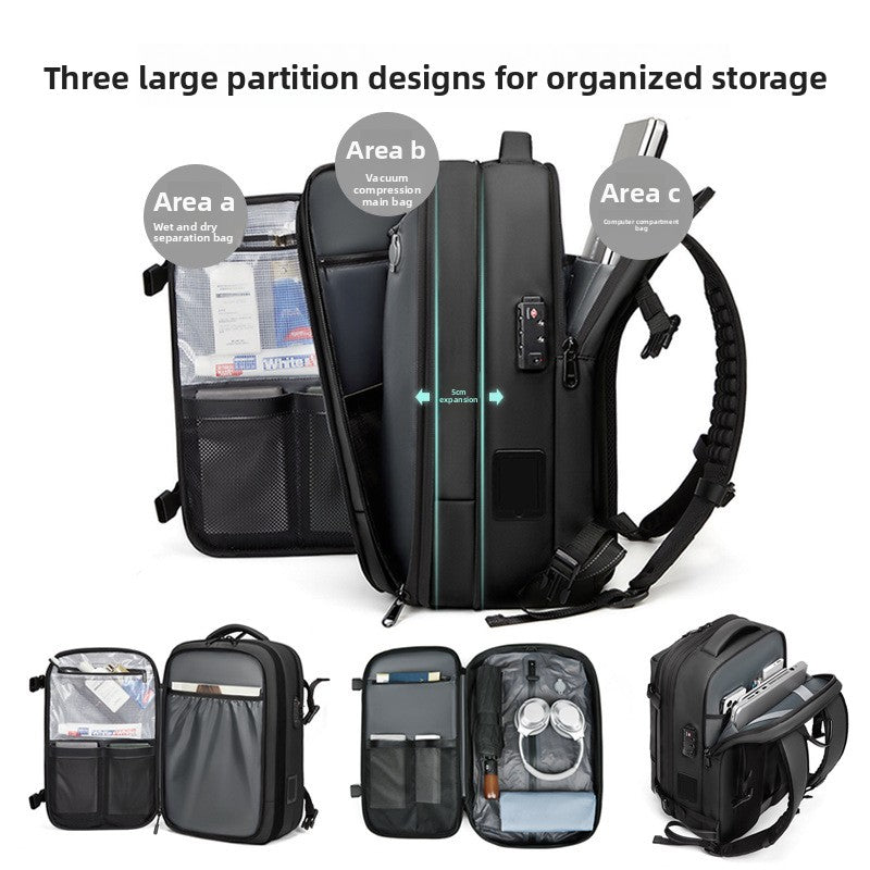 Vacuum Compression Backpack