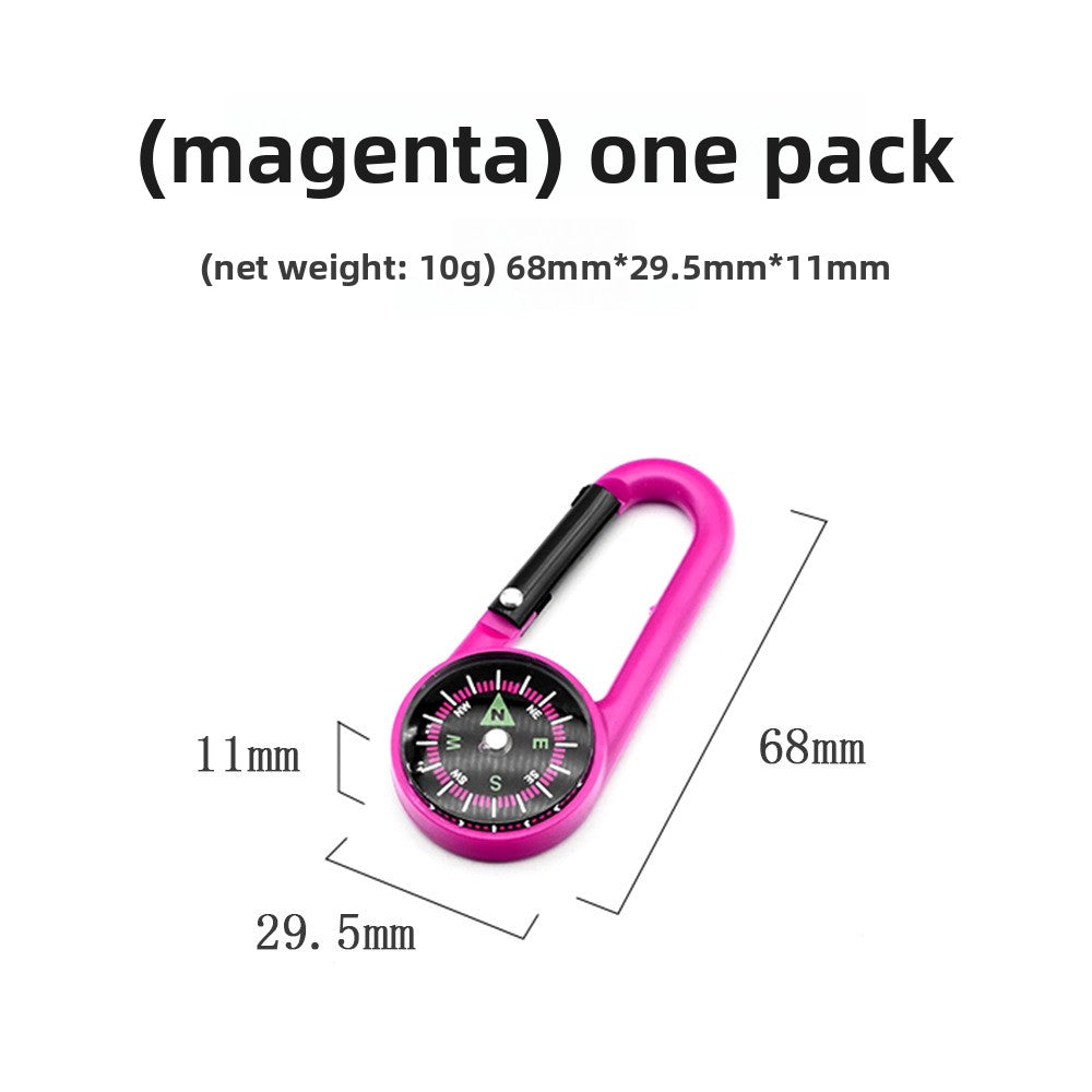 Carabiner Compass | Hiking Trail Accessory