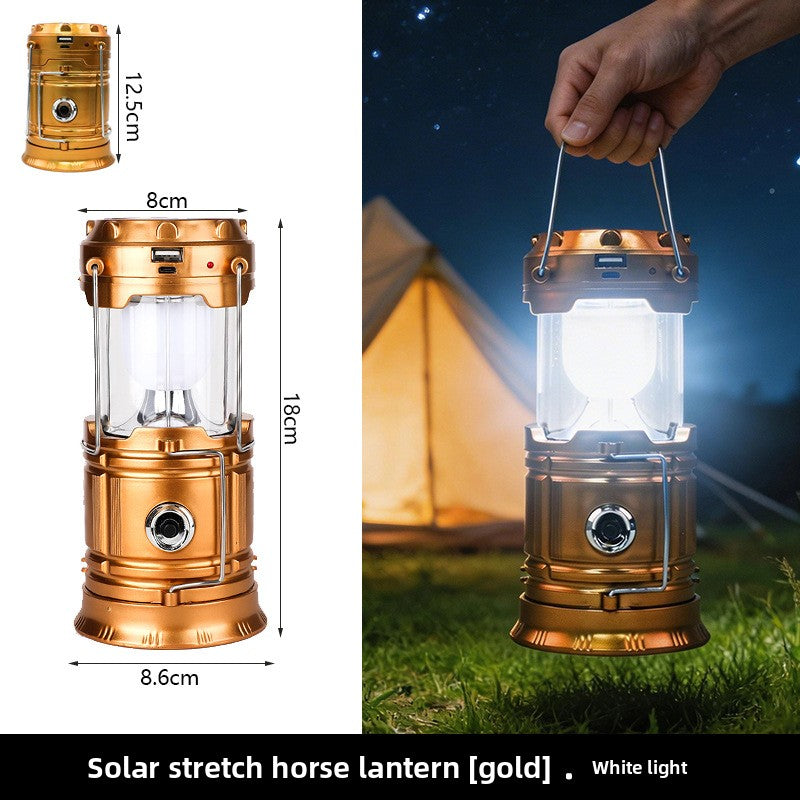 Rechargeable LED Lantern | Solar Powered Camping