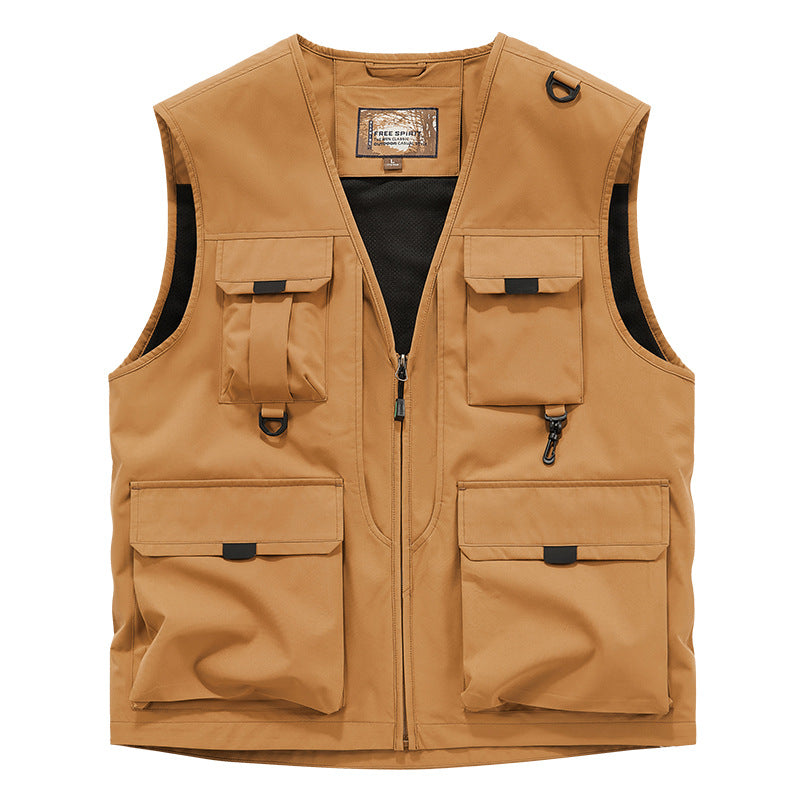 Men's Multi-Pocket Outdoor Hiking Vest