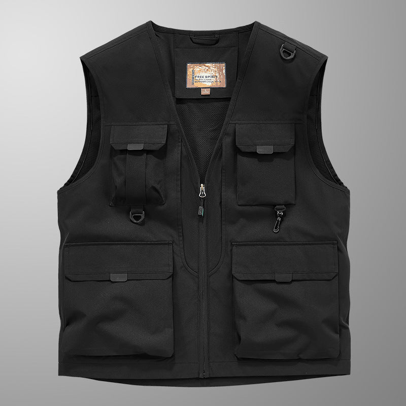 Men's Multi-Pocket Outdoor Hiking Vest