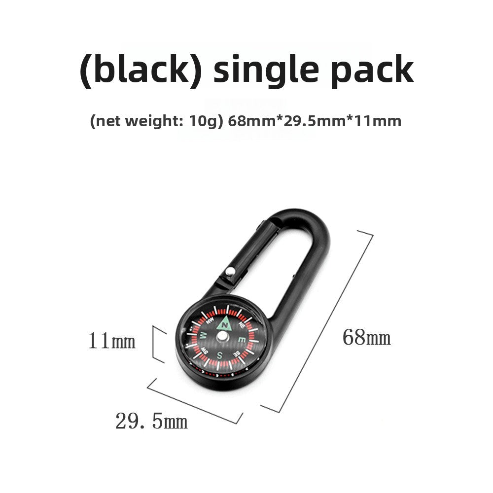 Carabiner Compass | Hiking Trail Accessory