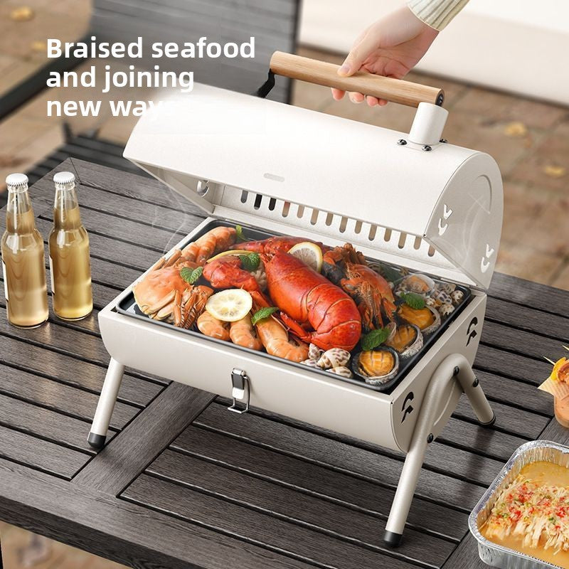 Camping Portable Barbecue Grill | Smokeless Stove