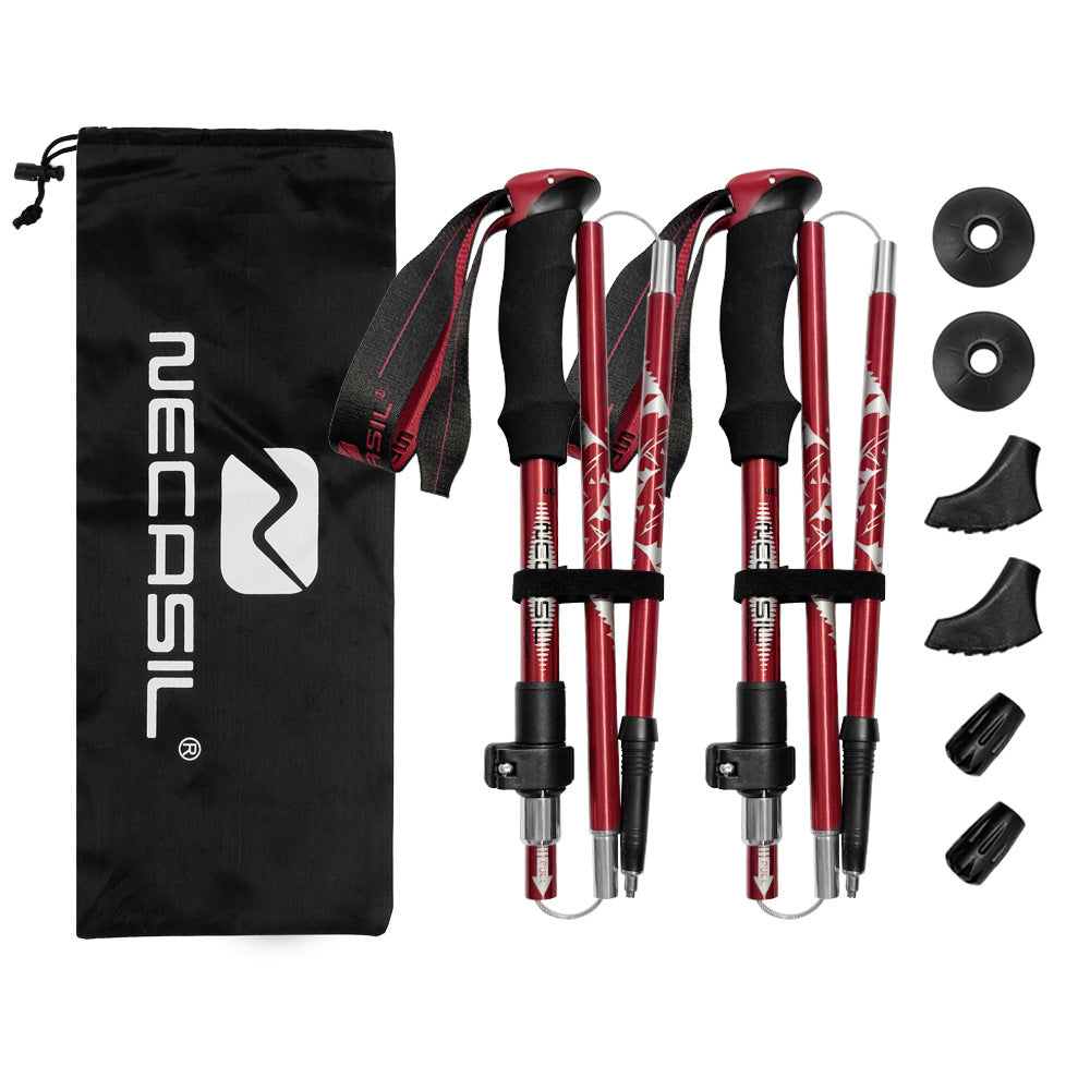 Hiking Trekking Pole | Outdoor Aluminum Alloy