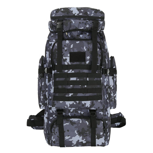 80L Tactical Multi-Function Outdoor Hiking Backpack