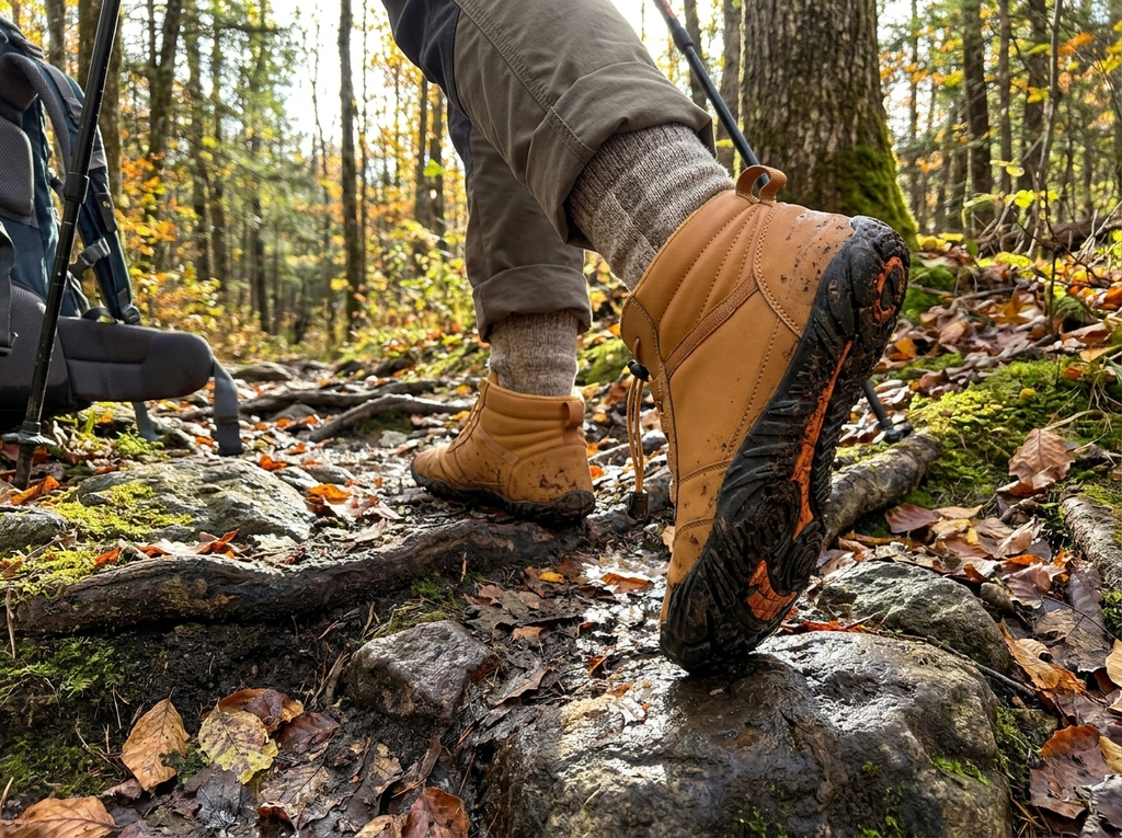 Fleece-Lined Hiking Shoes - lifestyle hero