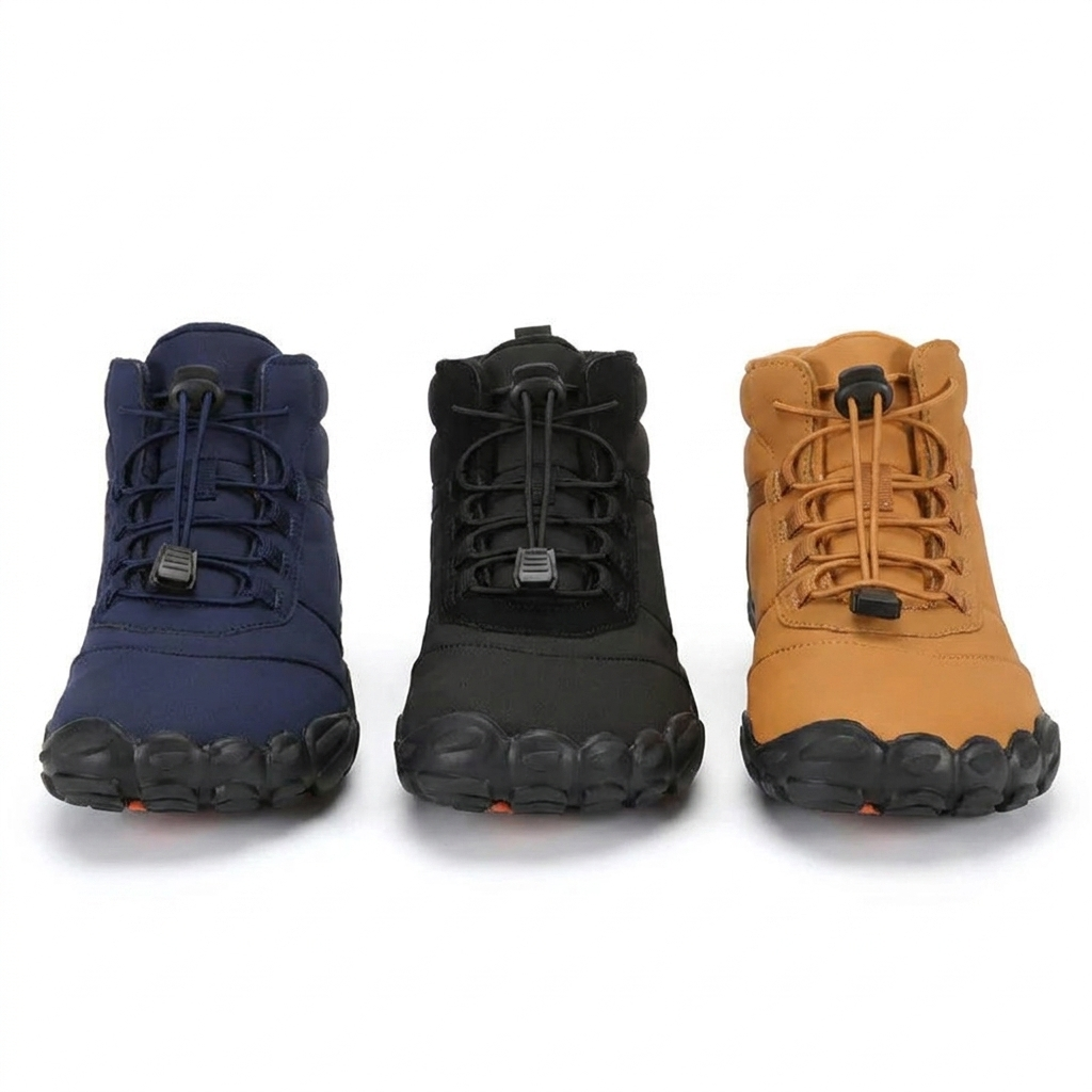 Fleece-Lined Hiking Shoes - front view