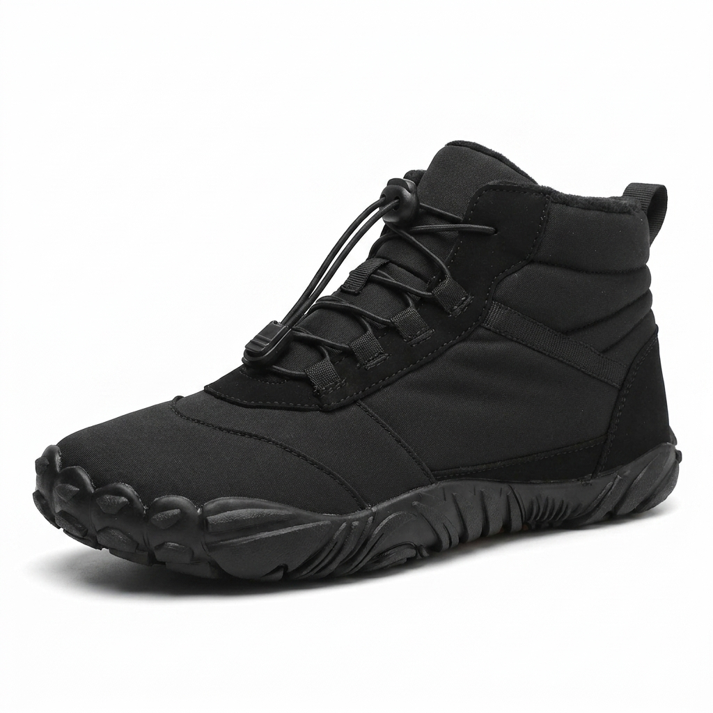 Fleece-Lined Hiking Shoes - side view