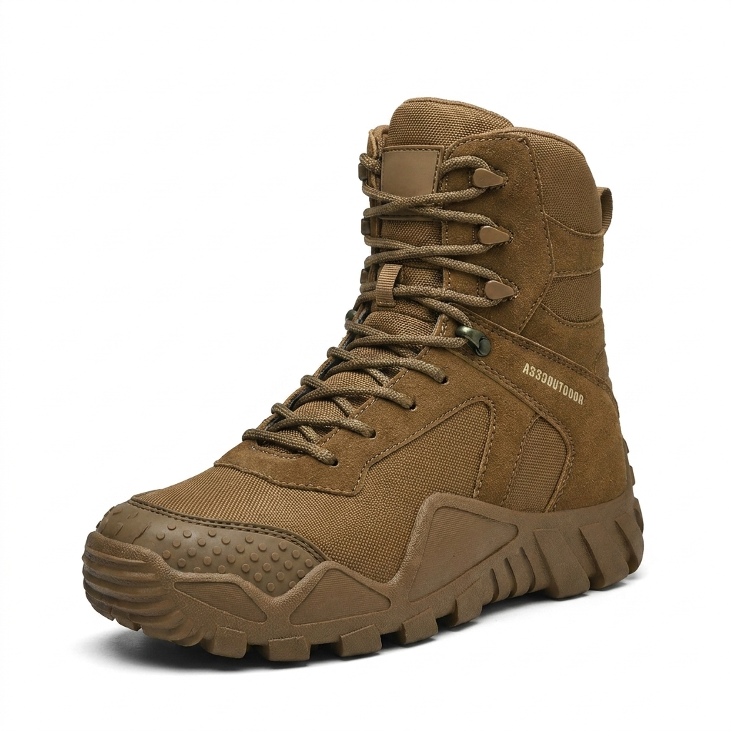 Men's High-Top Tactical Boots - front view