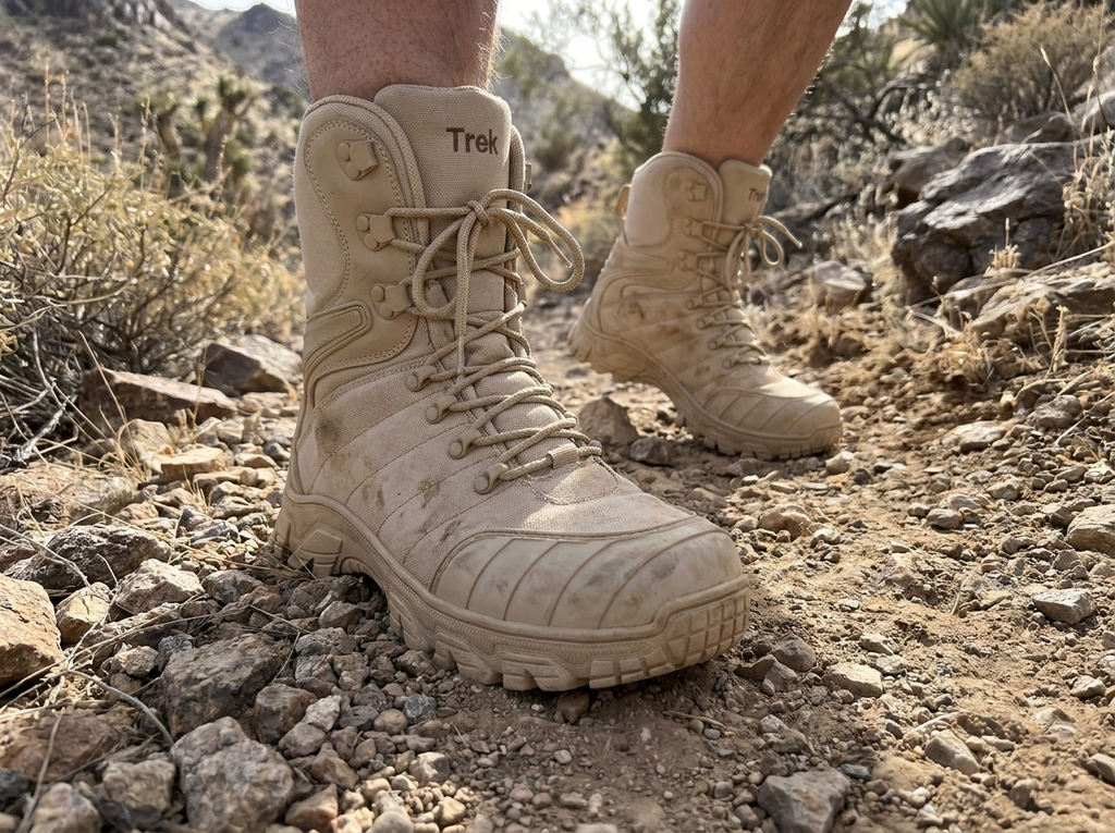 Outdoor hiking shoes - lifestyle hero