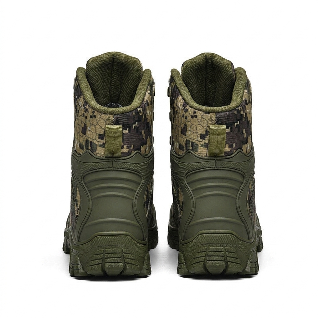 Outdoor hiking shoes - back view