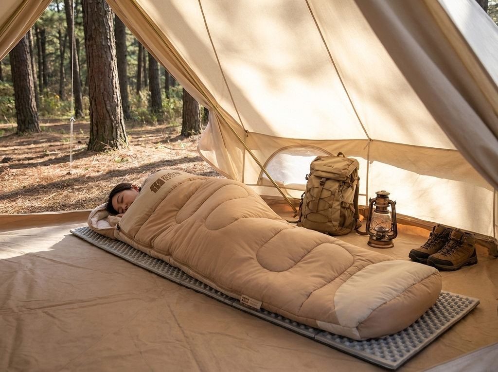 Lifestyle hero - Portable Outdoor Sleeping Bag