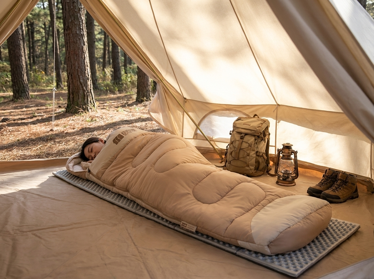 Lifestyle hero - Portable Outdoor Sleeping Bag