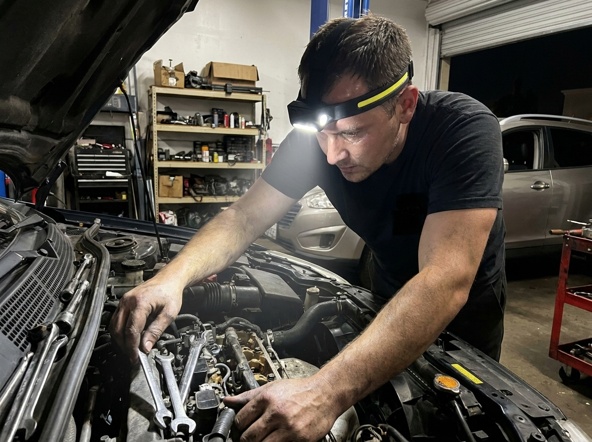 Lifestyle hero - LED headlamp