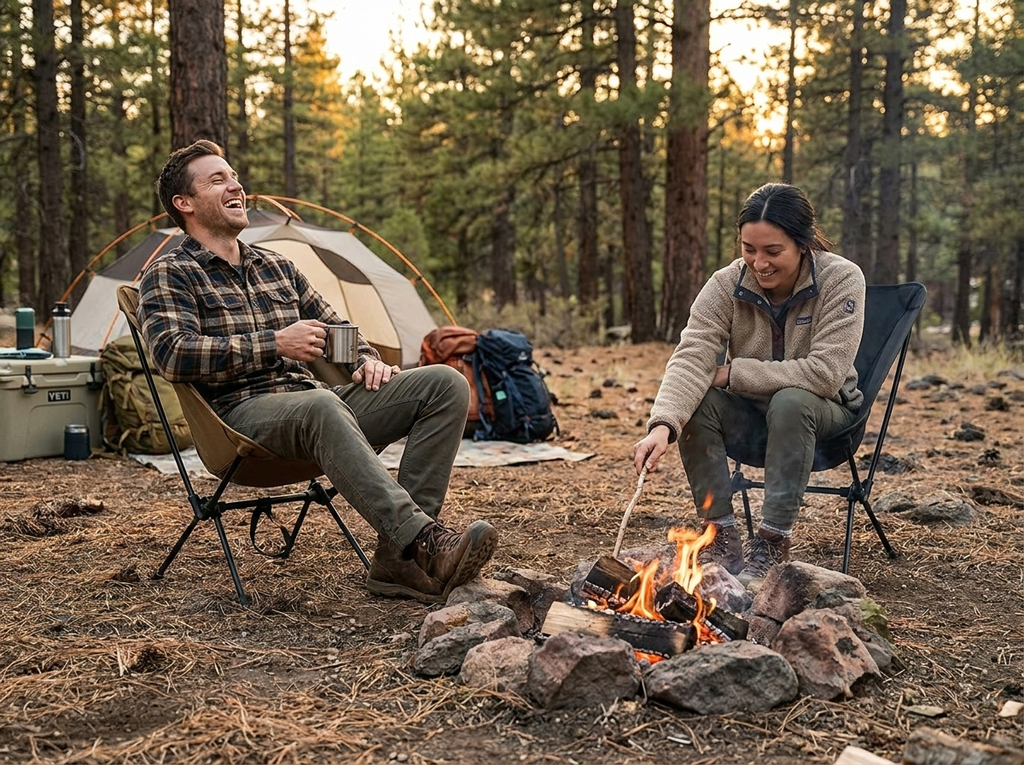 Lifestyle hero - Portable Foldable Outdoor Camping Chair