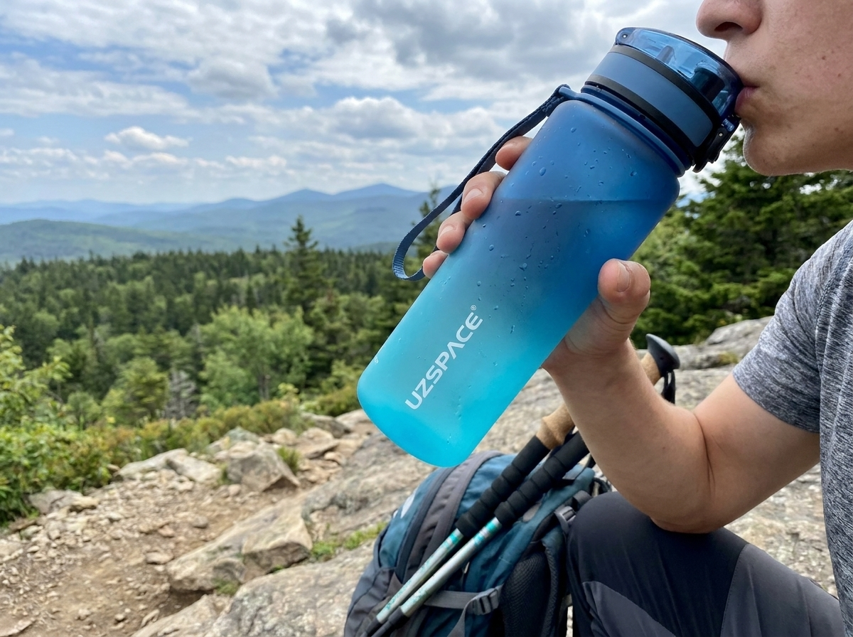 Lifestyle hero - Portable Stainless Steel Water Bottle